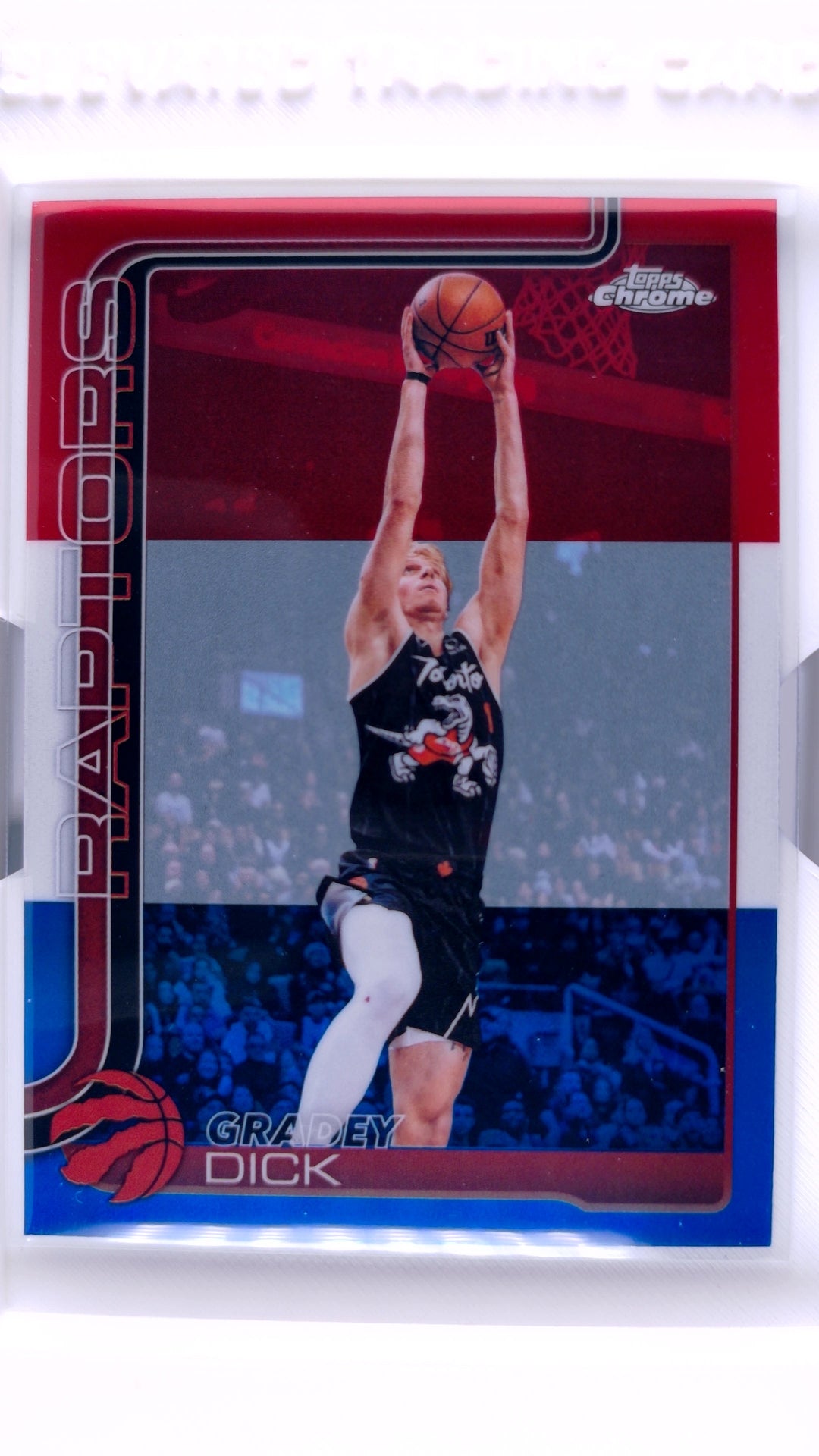 #97 Gradey Dick Red, White & Blue Refractor - front