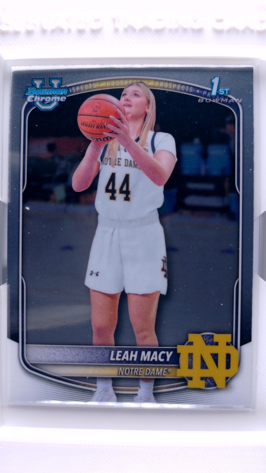 #BCP-61 Leah Macy Chrome Prospects - front