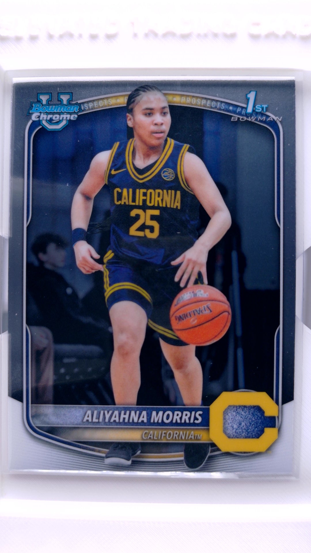 #BCP-76 Aliyahna Morris Chrome Prospects - front