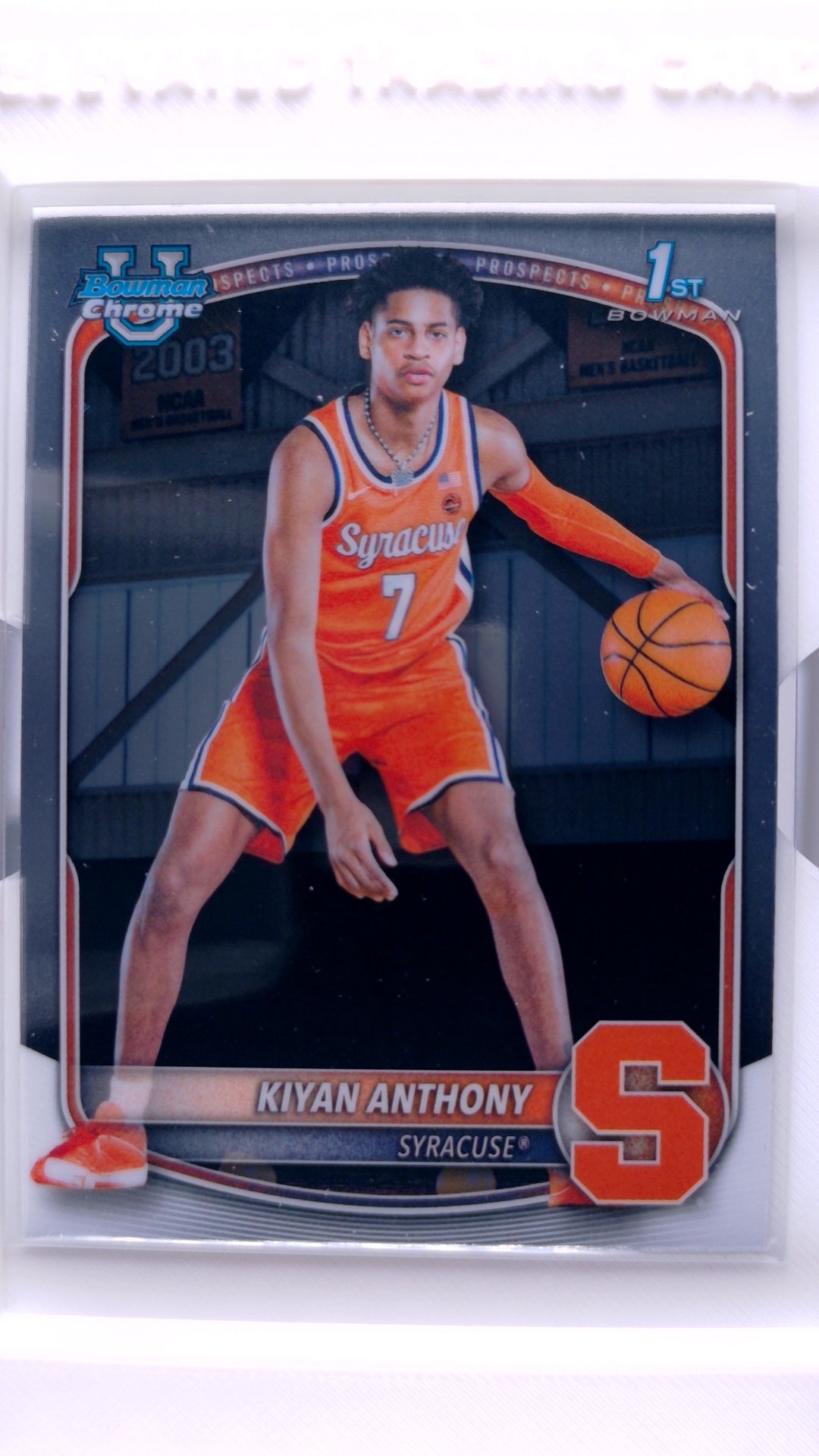 #BCP-4 Kiyan Anthony Chrome Prospects - front