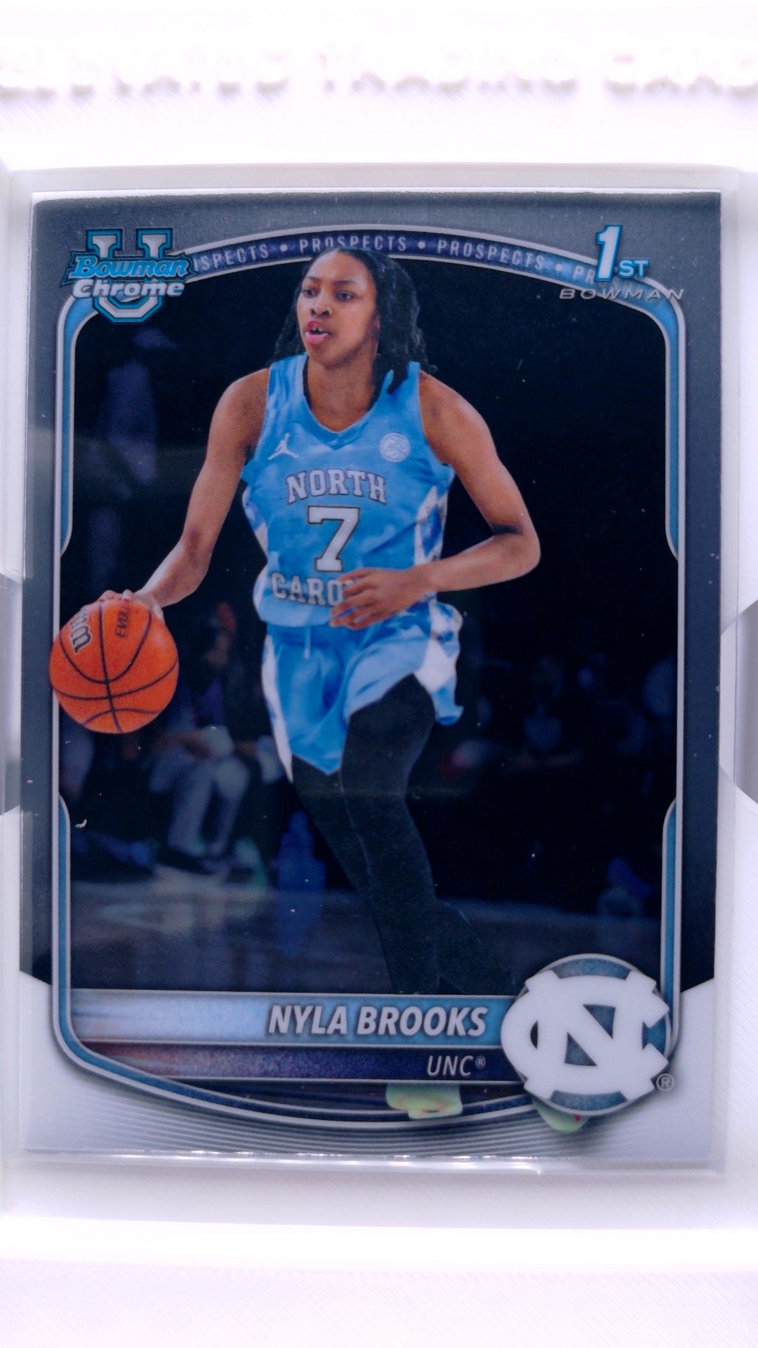 #BCP-63 Nyla Brooks Chrome Prospects - front