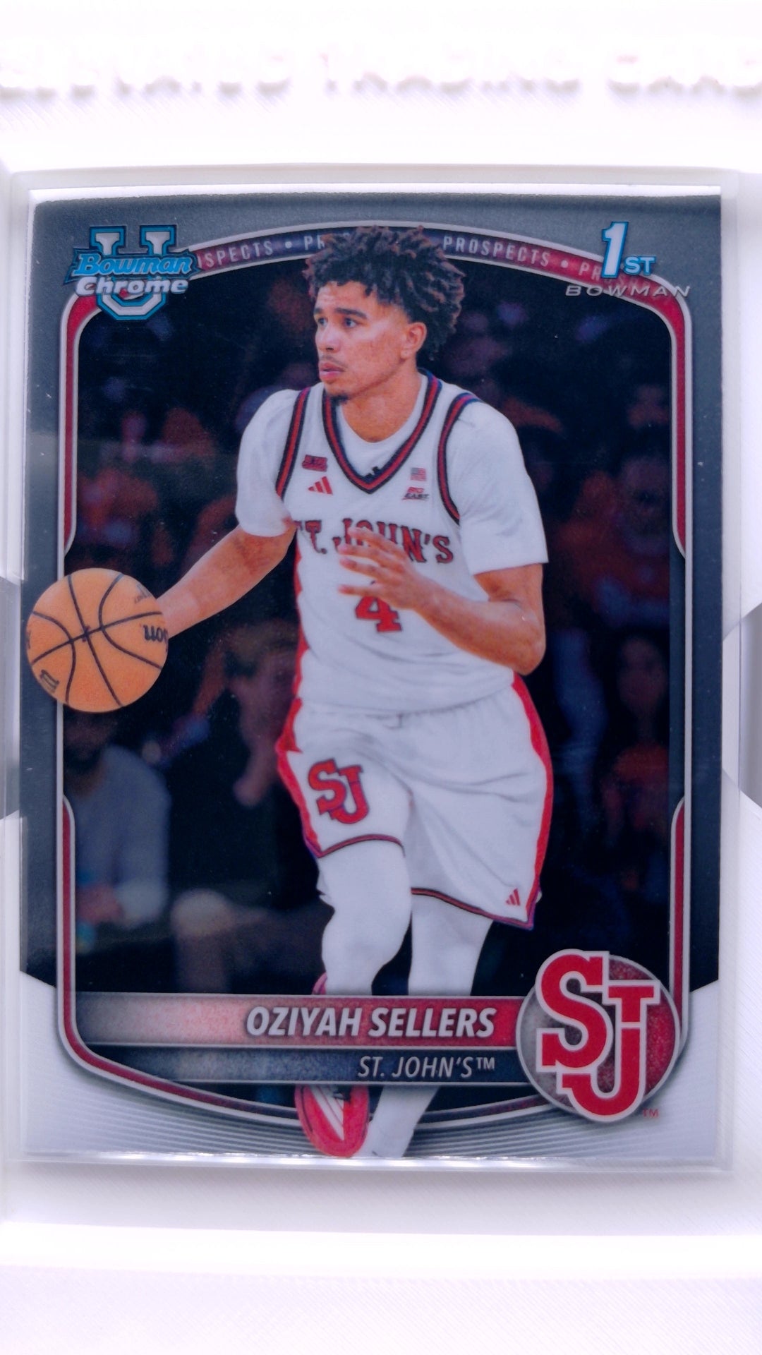 #BCP-87 Oziyah Sellers Chrome Prospects - front