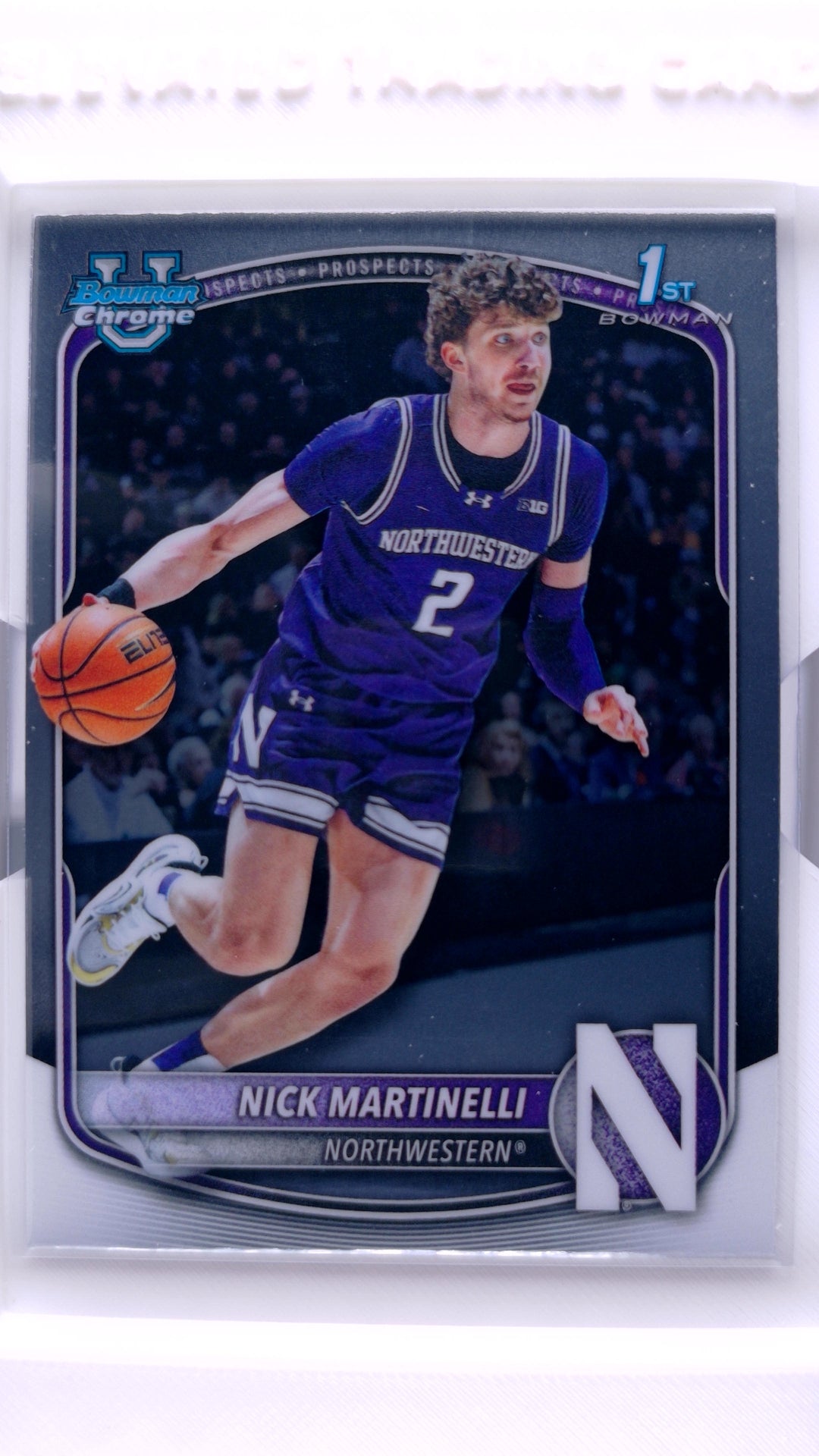 #BCP-62 Nick Martinelli Chrome Prospects - front