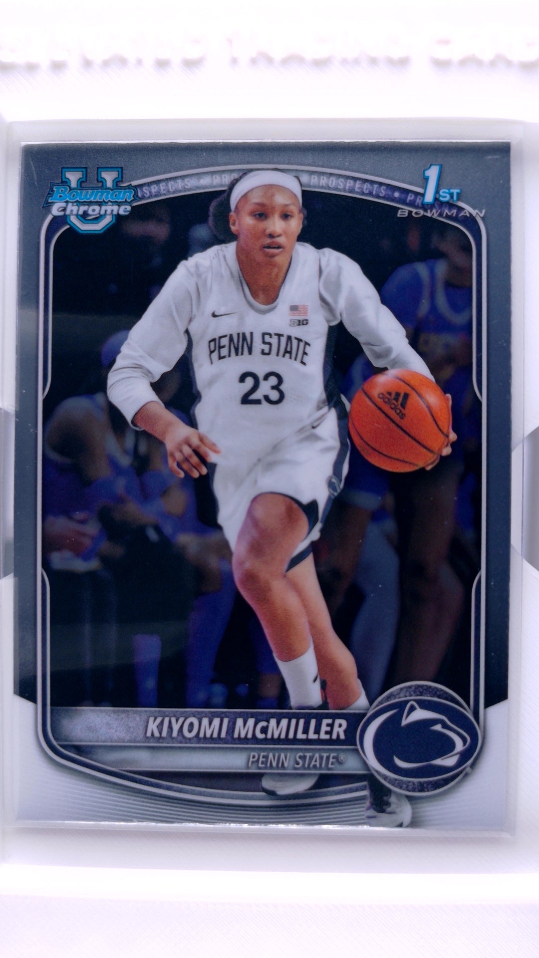 #BCP-25 Kiyomi McMILLER Chrome Prospects - front