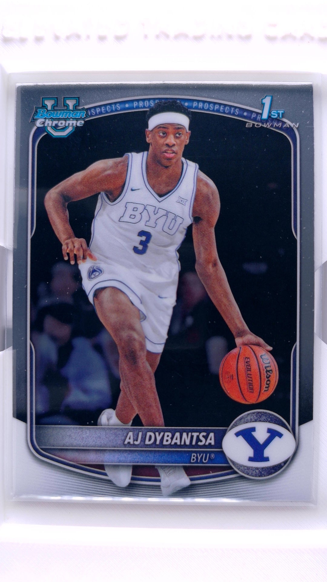 #BCP-1 AJ Dybantsa Chrome Prospects - front
