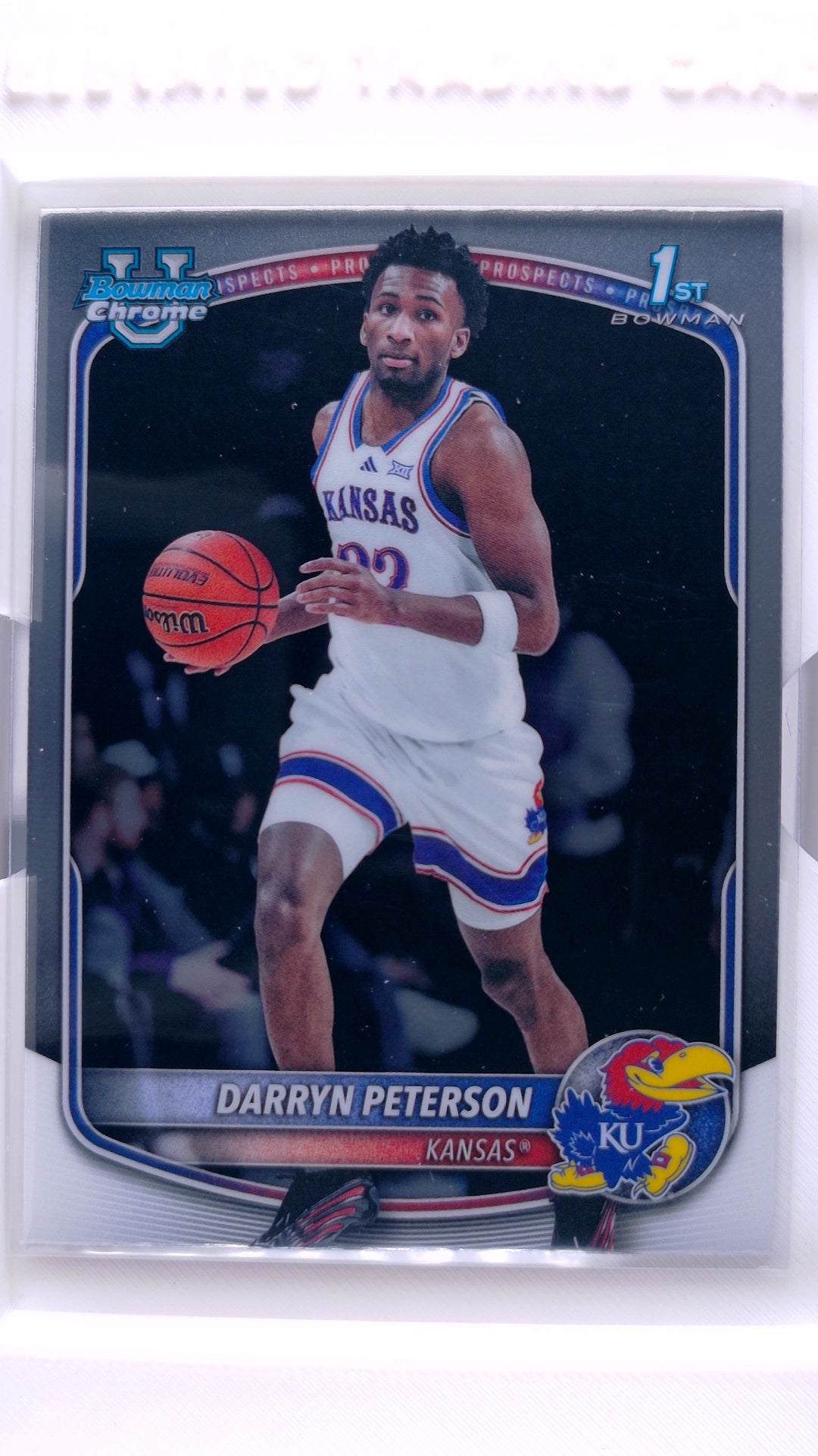 #BCP-2 Darryn Peterson Chrome Prospects - front