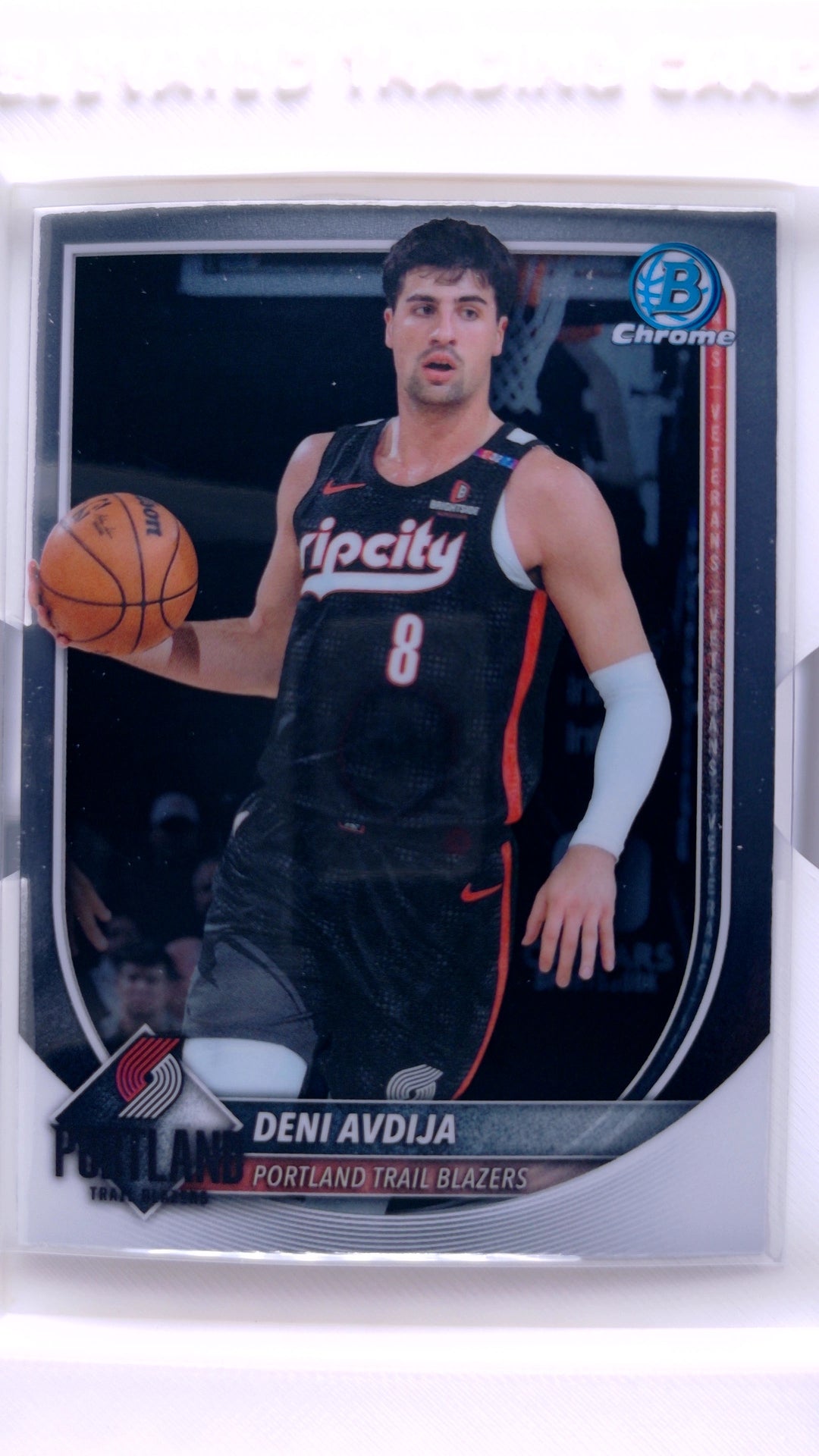 #BCV-187 Deni Avdija Chrome - front
