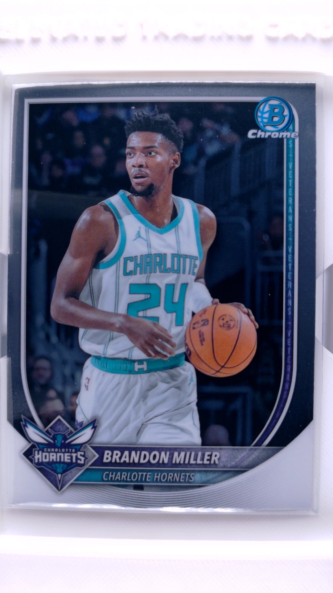 #BCV-87 Brandon Miller Chrome - front