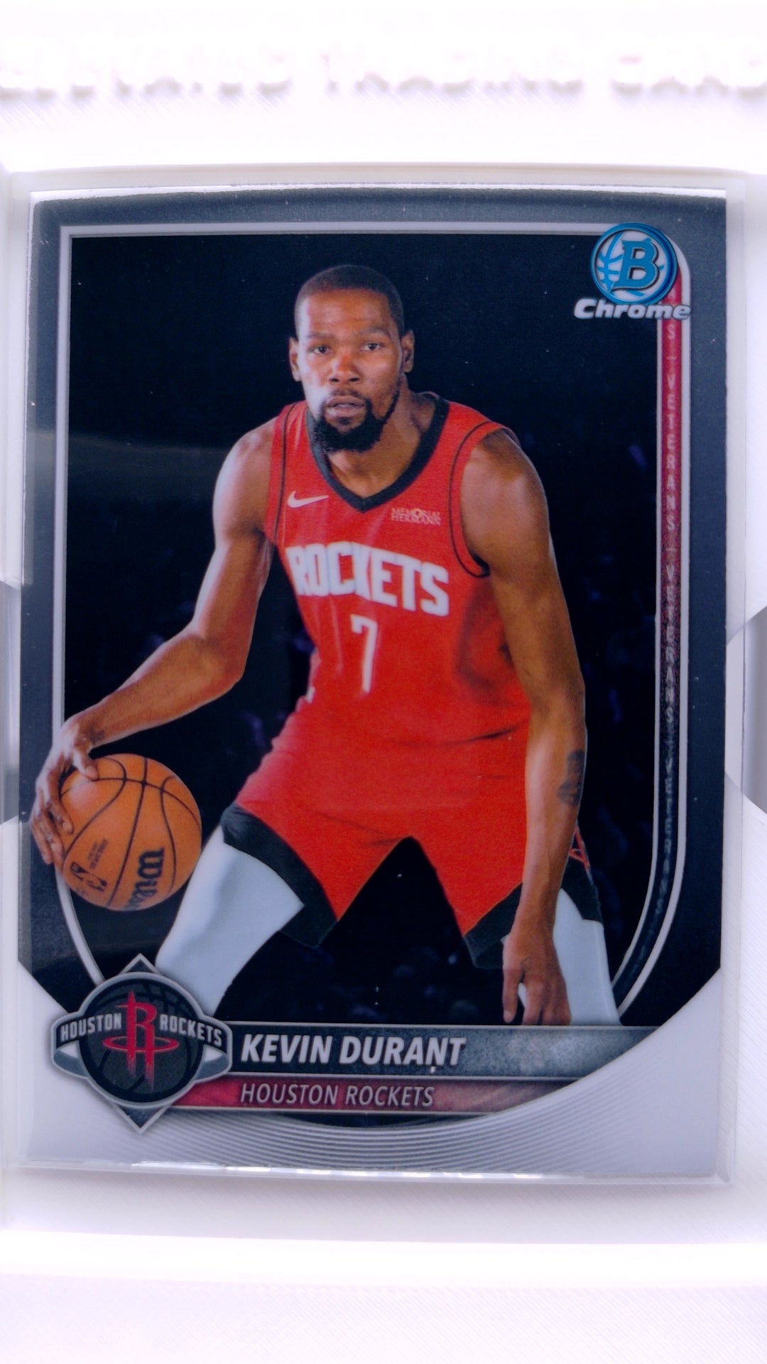 #BCV-125 Kevin Durant Chrome - front