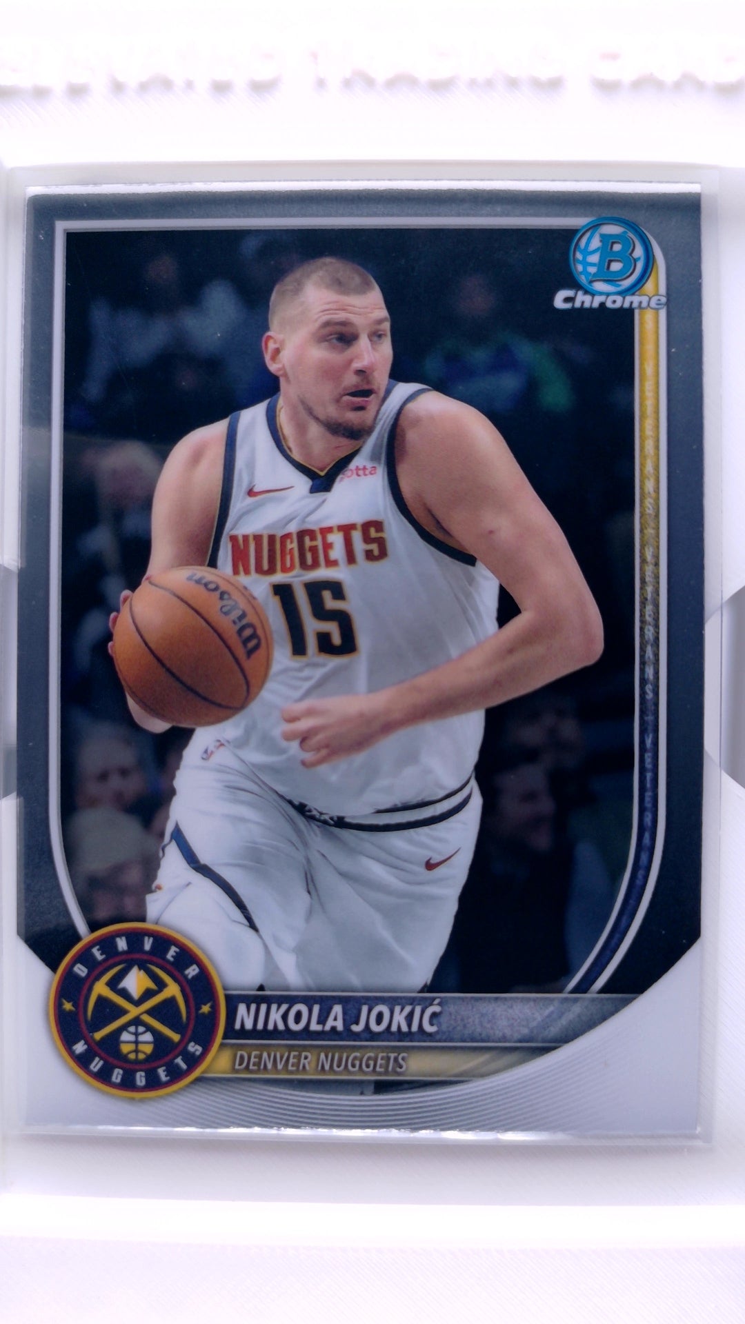 #BCV-100 Nikola Jokić Chrome - front