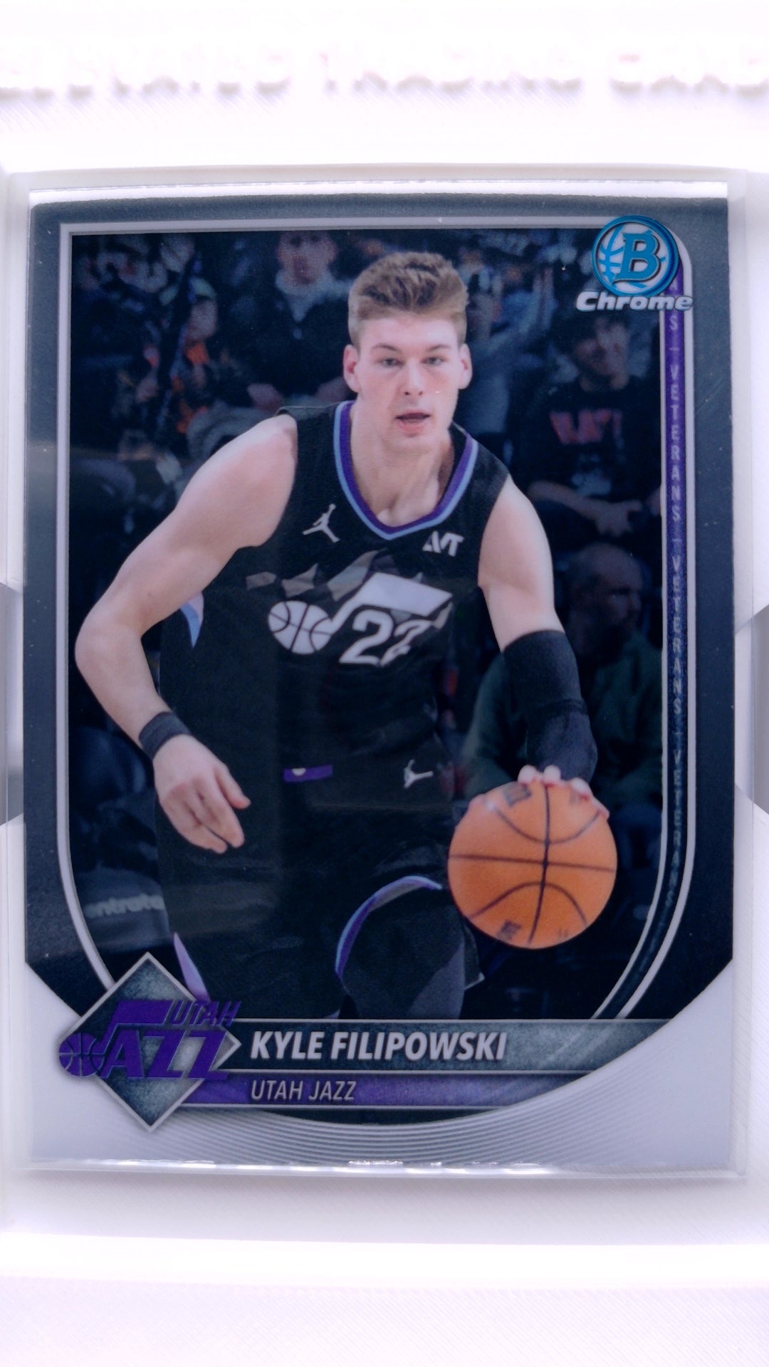#BCV-113 Kyle Filipowski Chrome - front