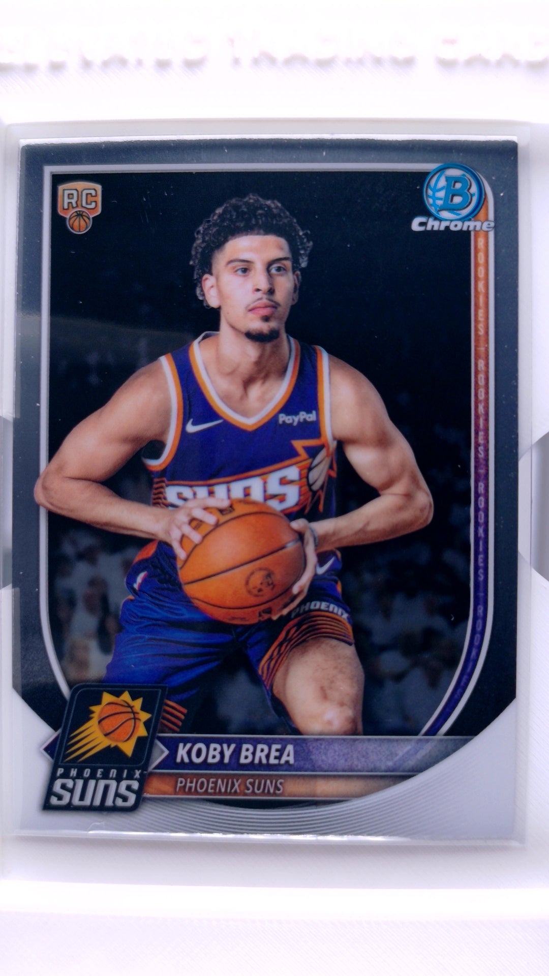 #BCV-42 Koby Brea Rookie Chrome - front