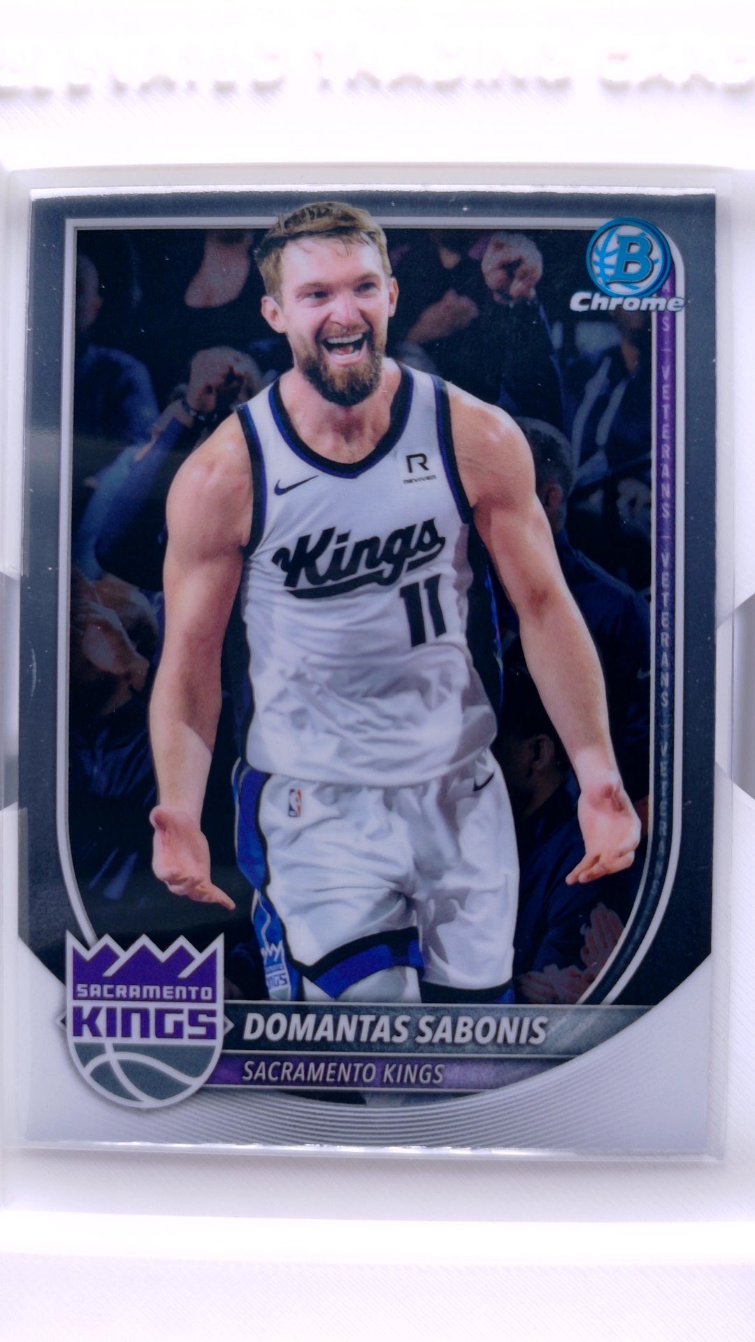 #BCV-129 Domantas Sabonis Chrome - front