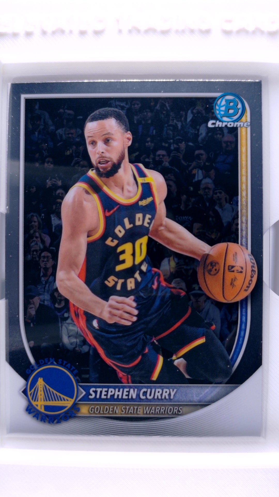 #BCV-115 Stephen Curry Chrome - front