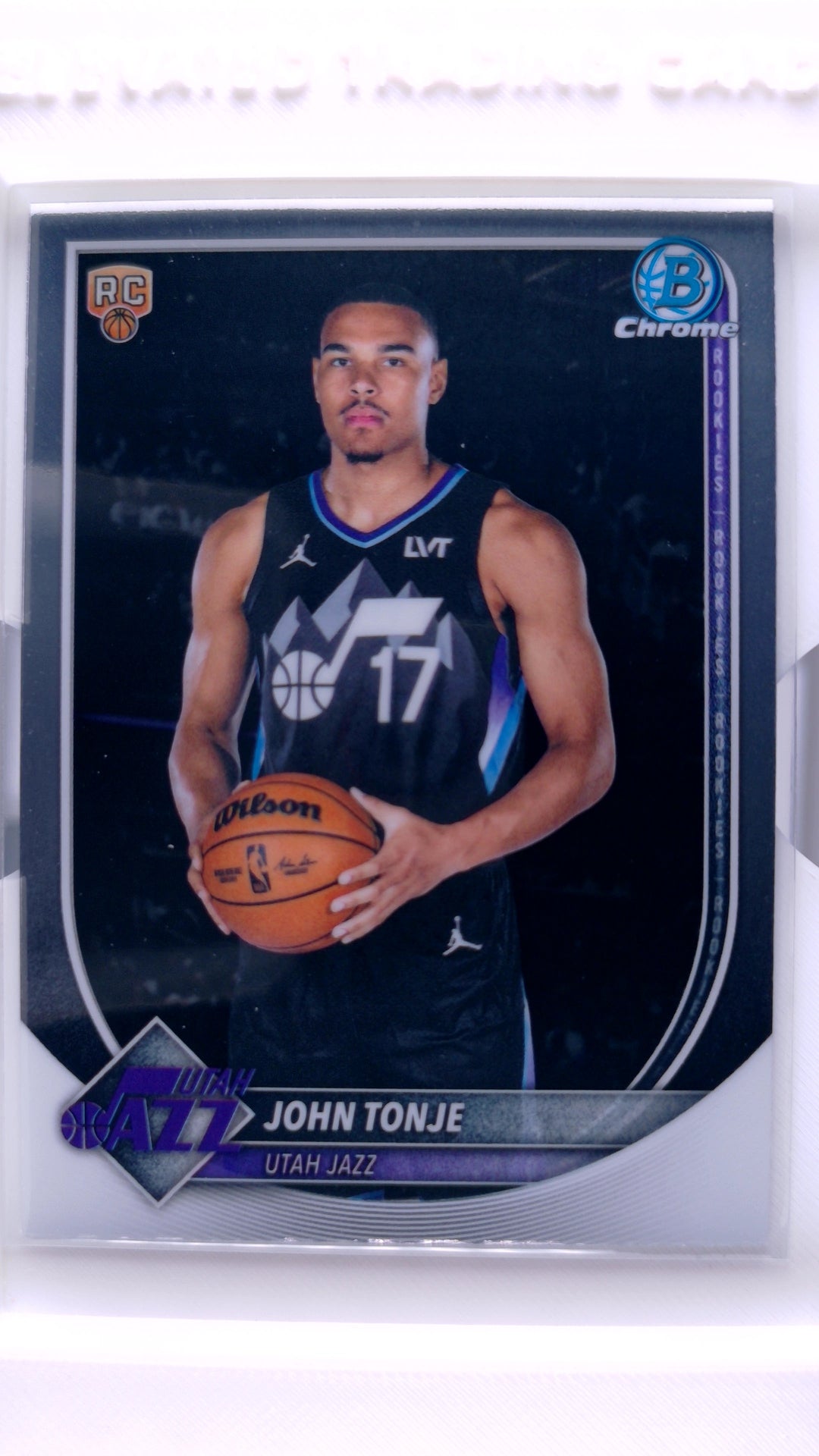 #BCV-49 John Tonje Rookie Chrome - front
