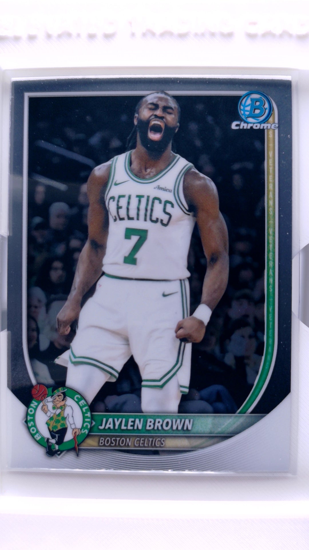 #BCV-57 Jaylen Brown Chrome - front