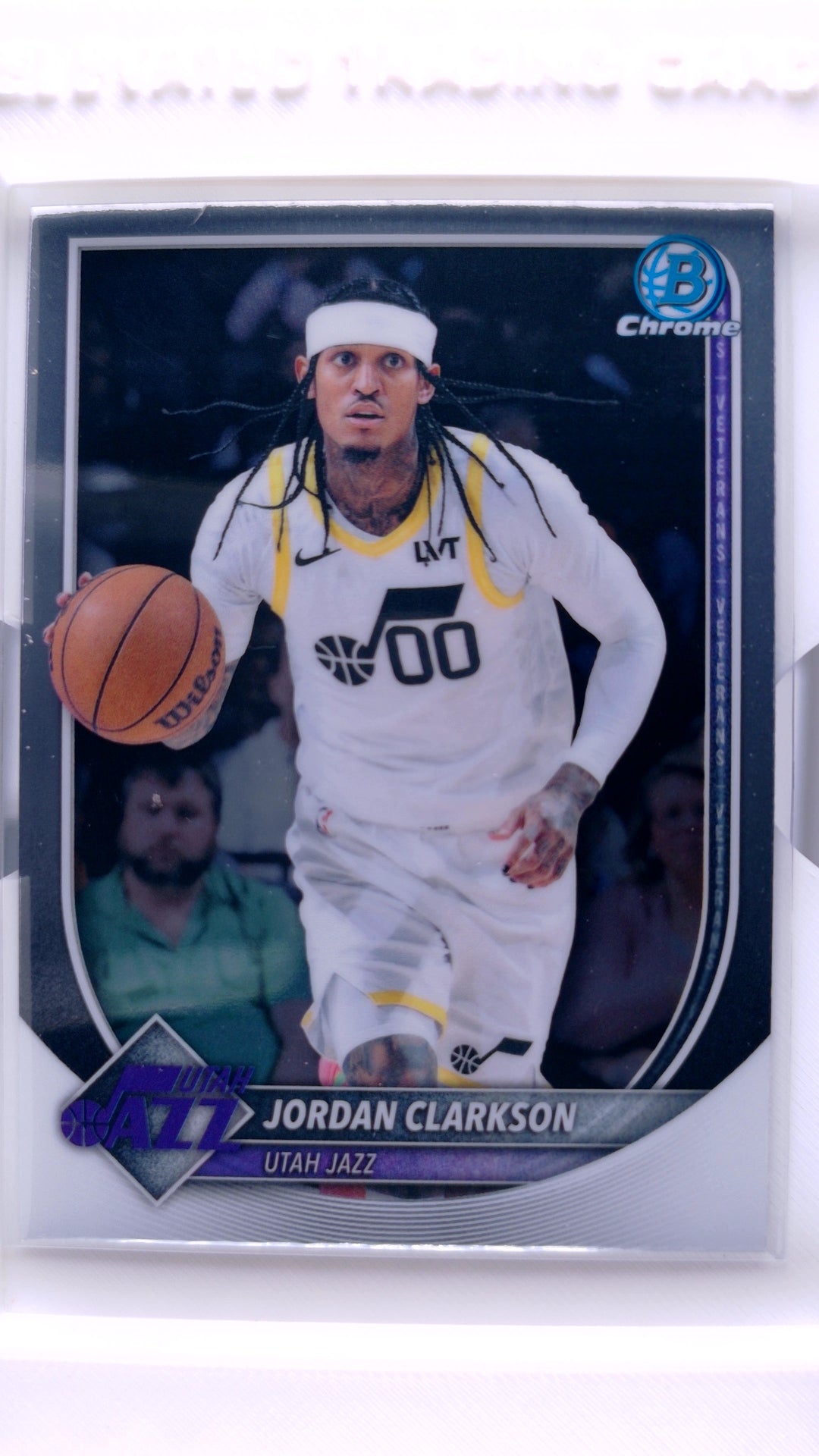 #BCV-190 Jordan Clarkson Chrome - front