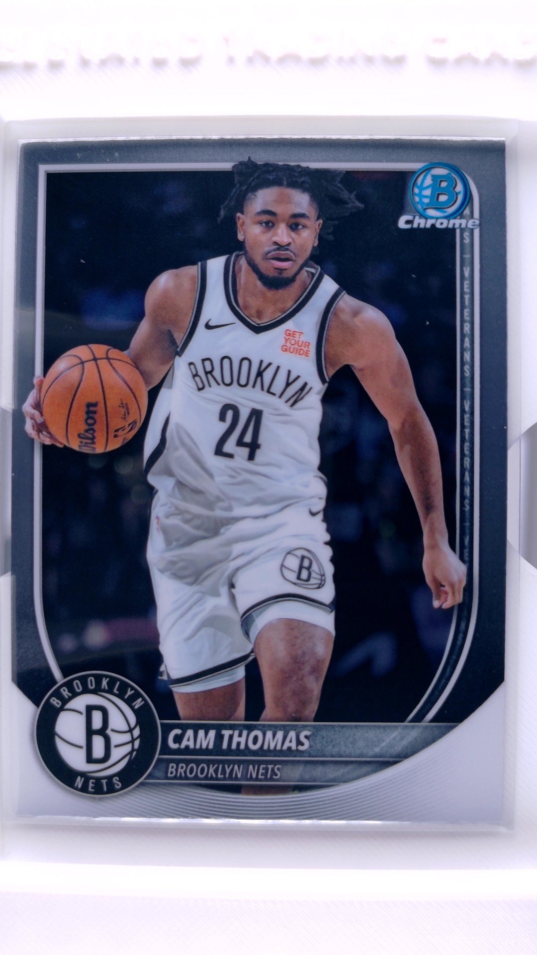 #BCV-59 Cam Thomas Chrome - front