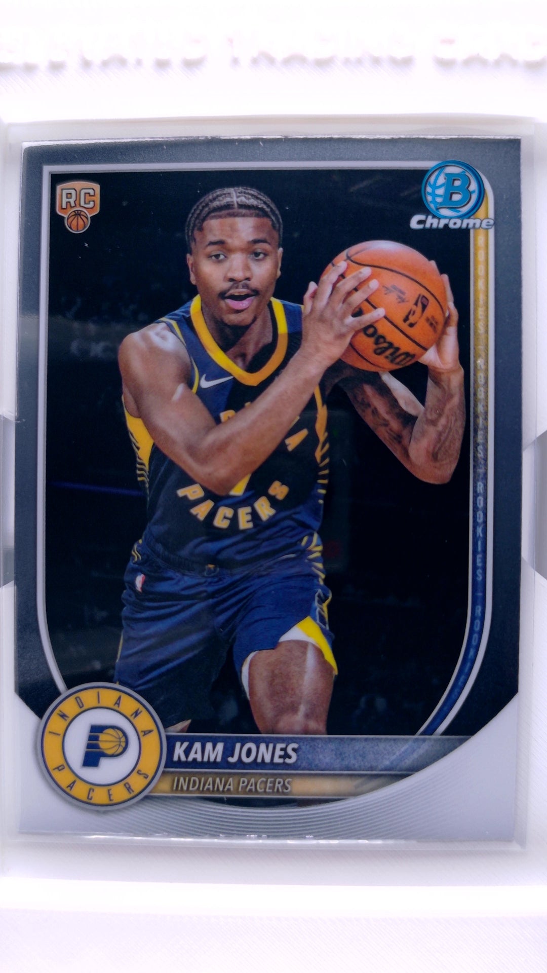 #BCV-39 Kam Jones Rookie Chrome - front
