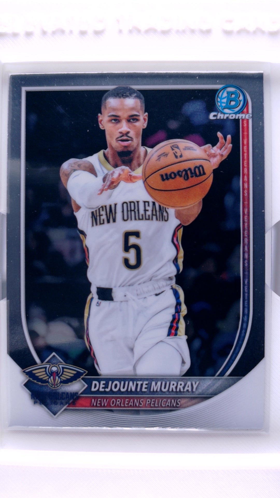 #BCV-142 Dejounte Murray Chrome - front