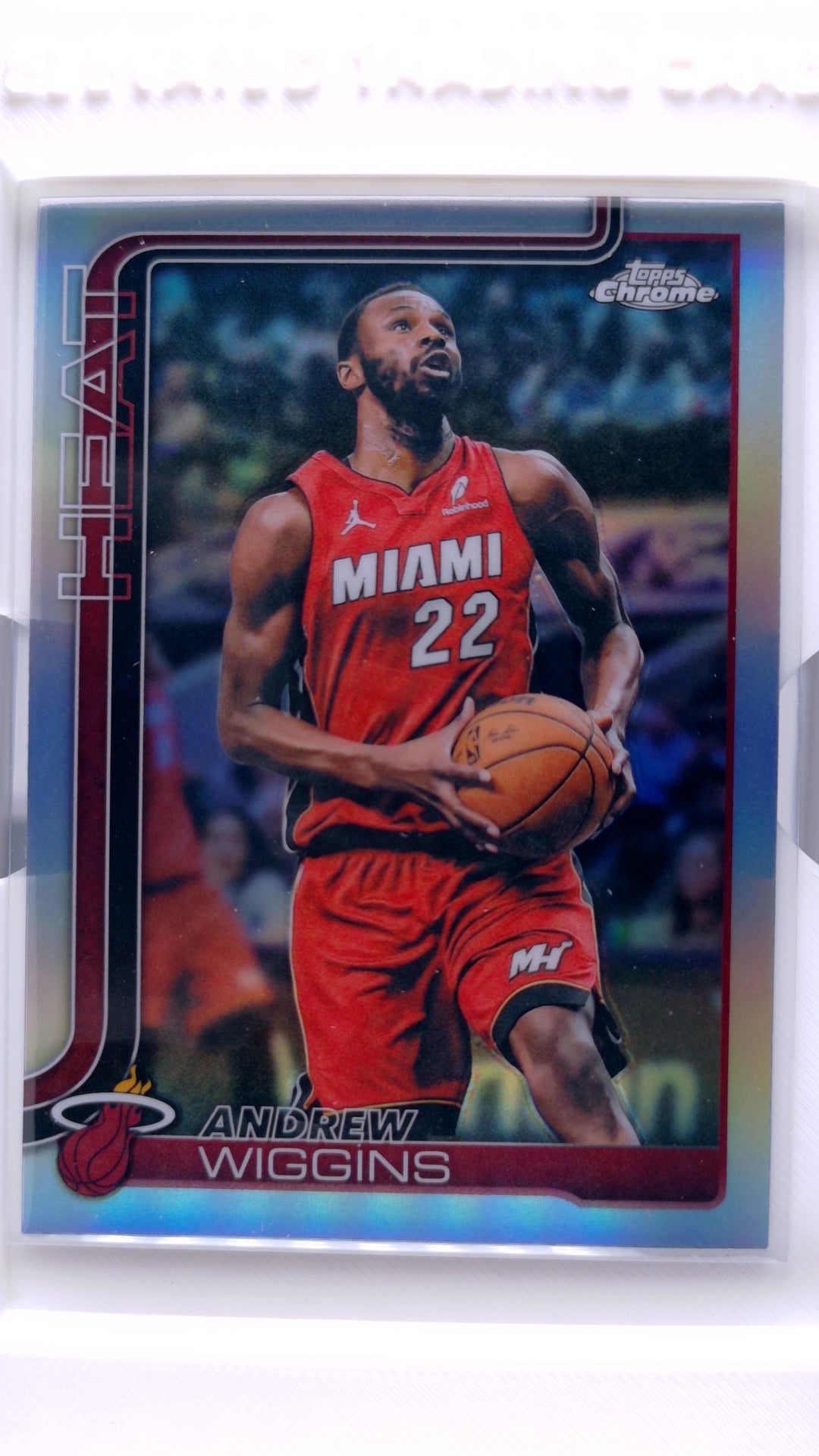 #128 Andrew Wiggins Refractor - front