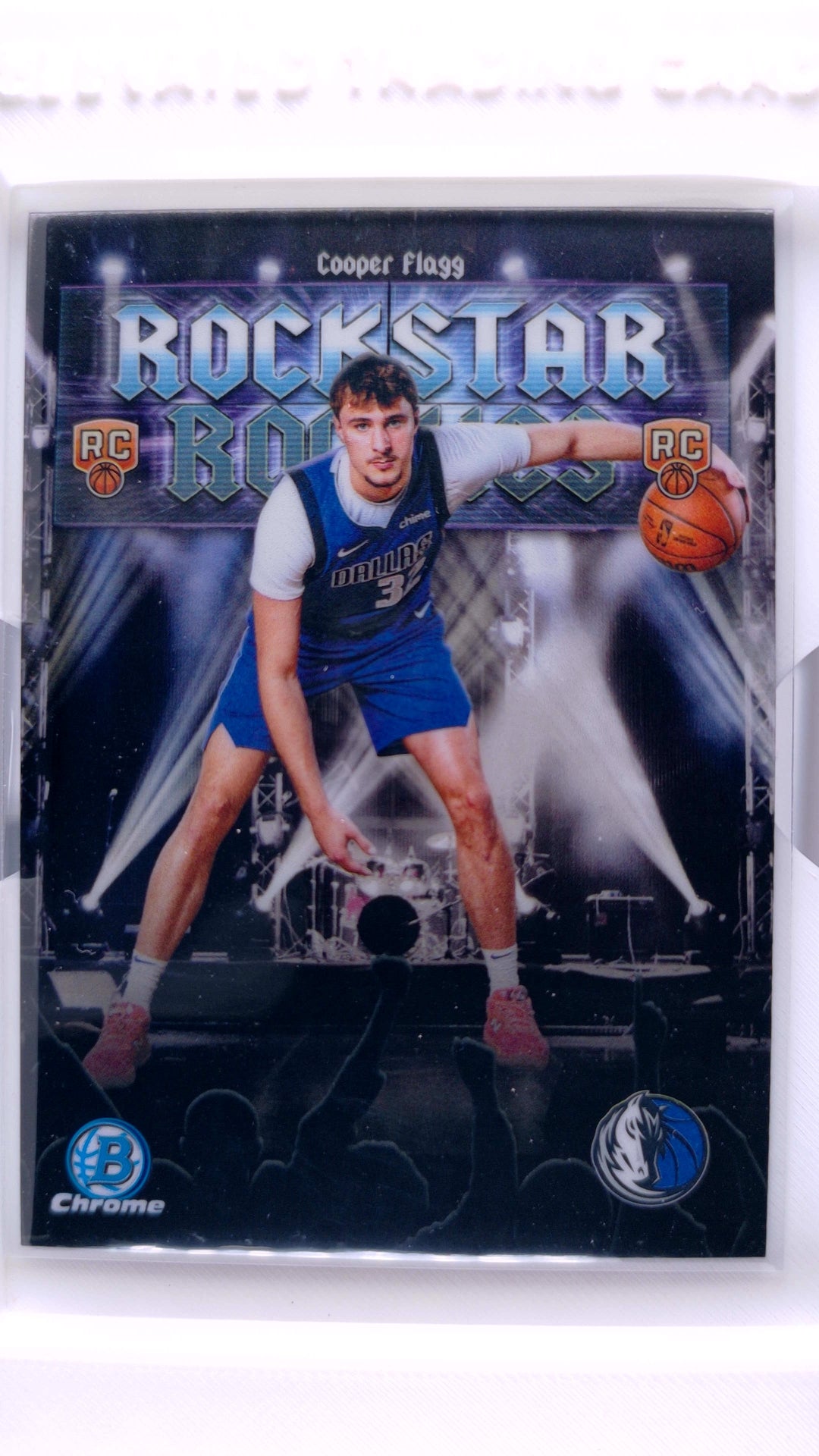 #RR-1 Cooper Flagg Rookie Rockstar Rookies - front
