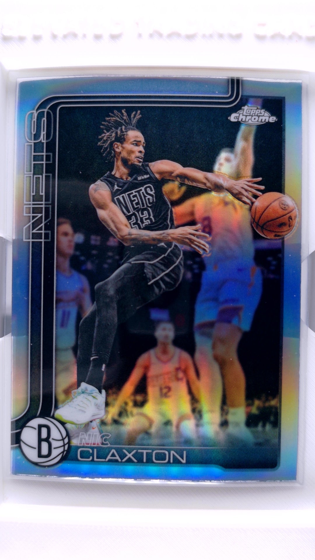 #123 Nic Claxton Refractor - front