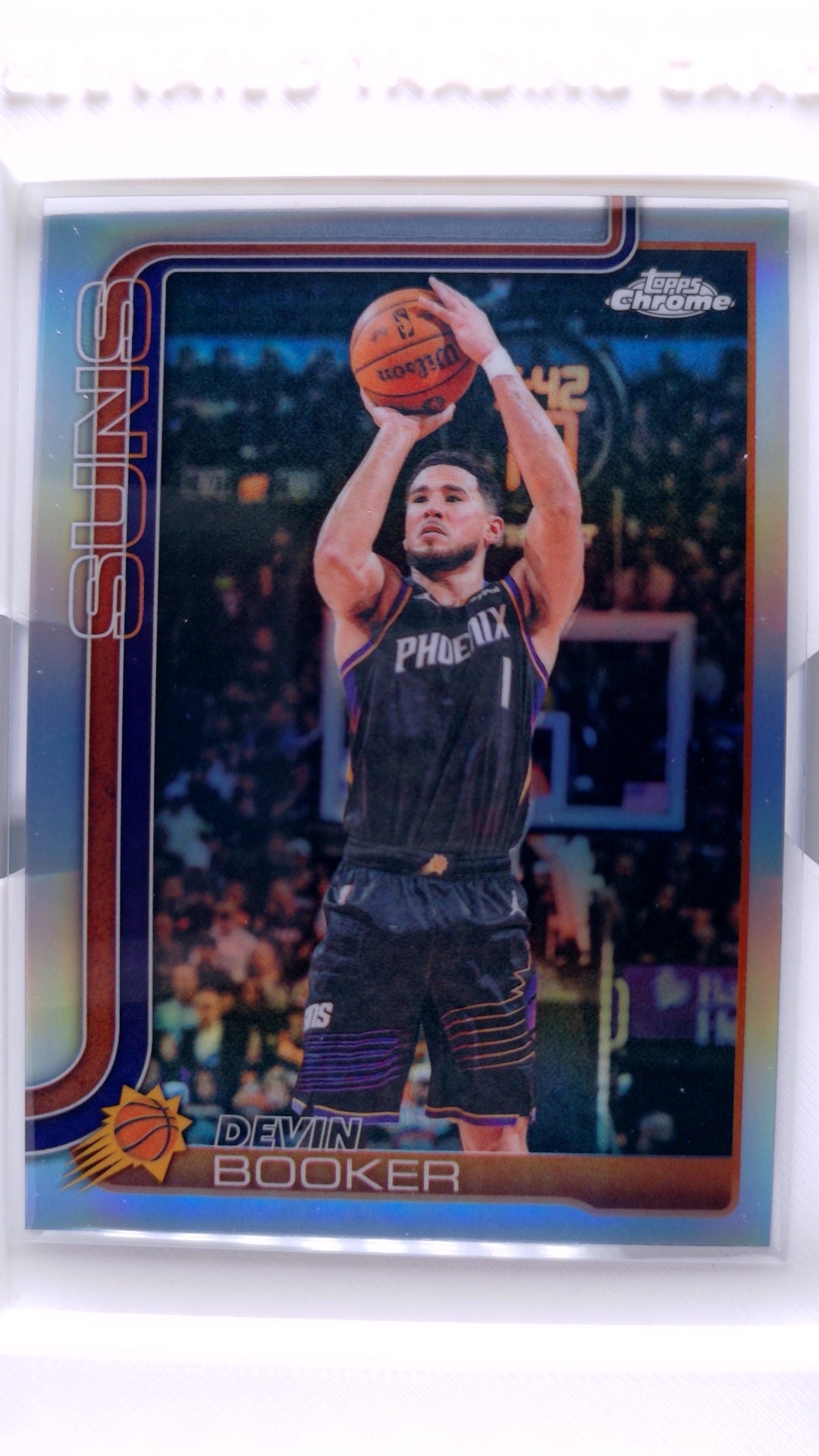 #26 Devin Booker Refractor - front