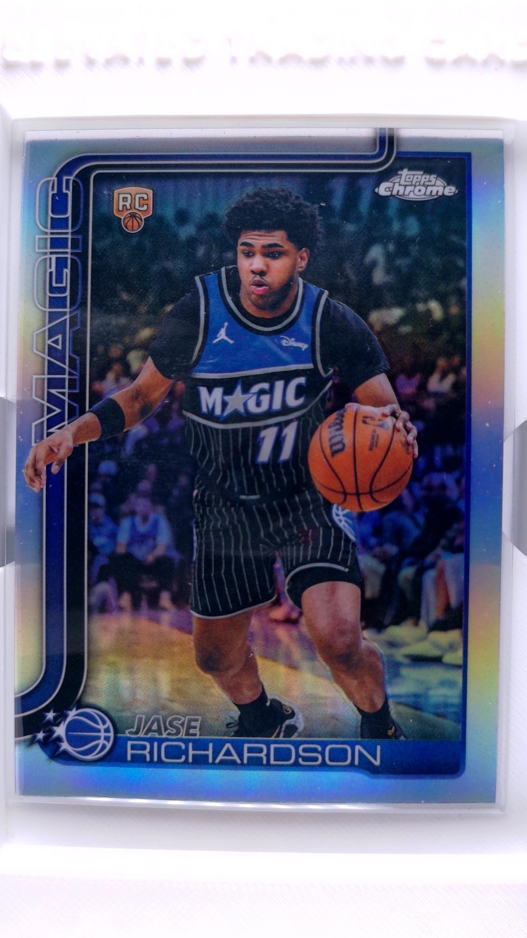 #175 Jase Richardson Rookie Refractor - front