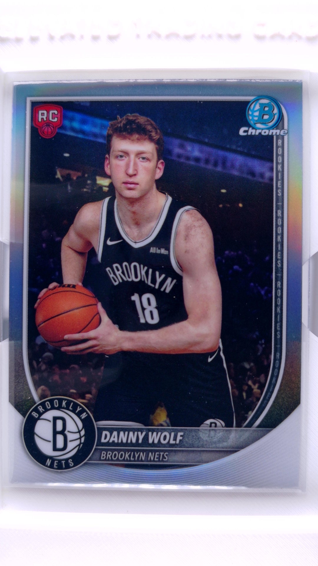 #BRR-27 Danny Wolf Rookie Red Rookie Variations - front