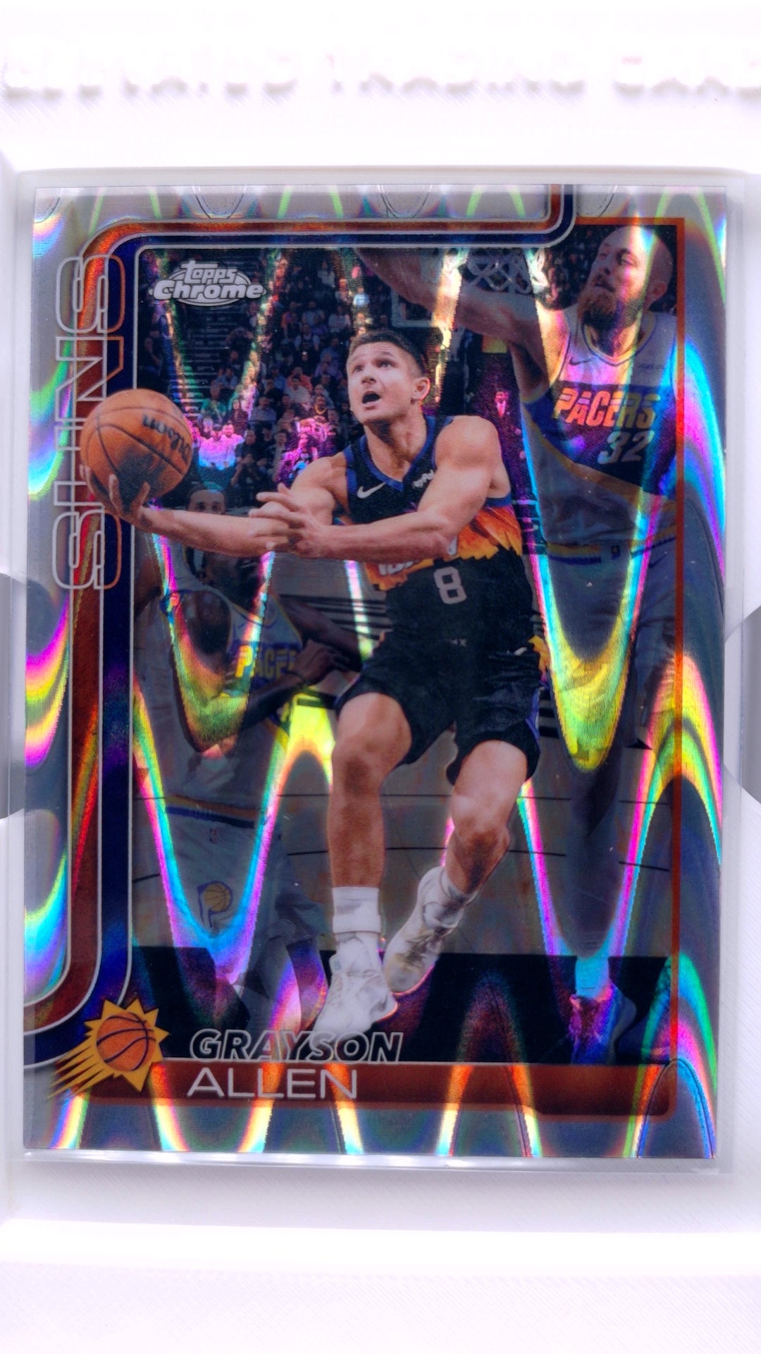 #95 Grayson Allen Wave Refractor - front
