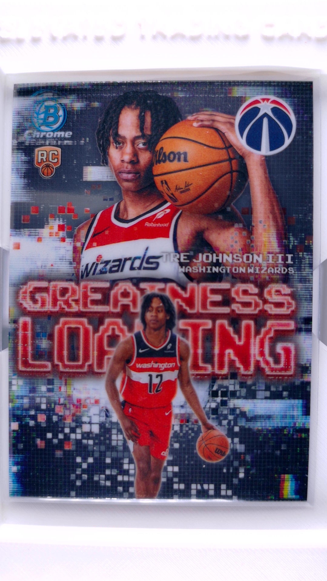 #GL-6 Tre Johnson III Rookie Greatness Loading - front