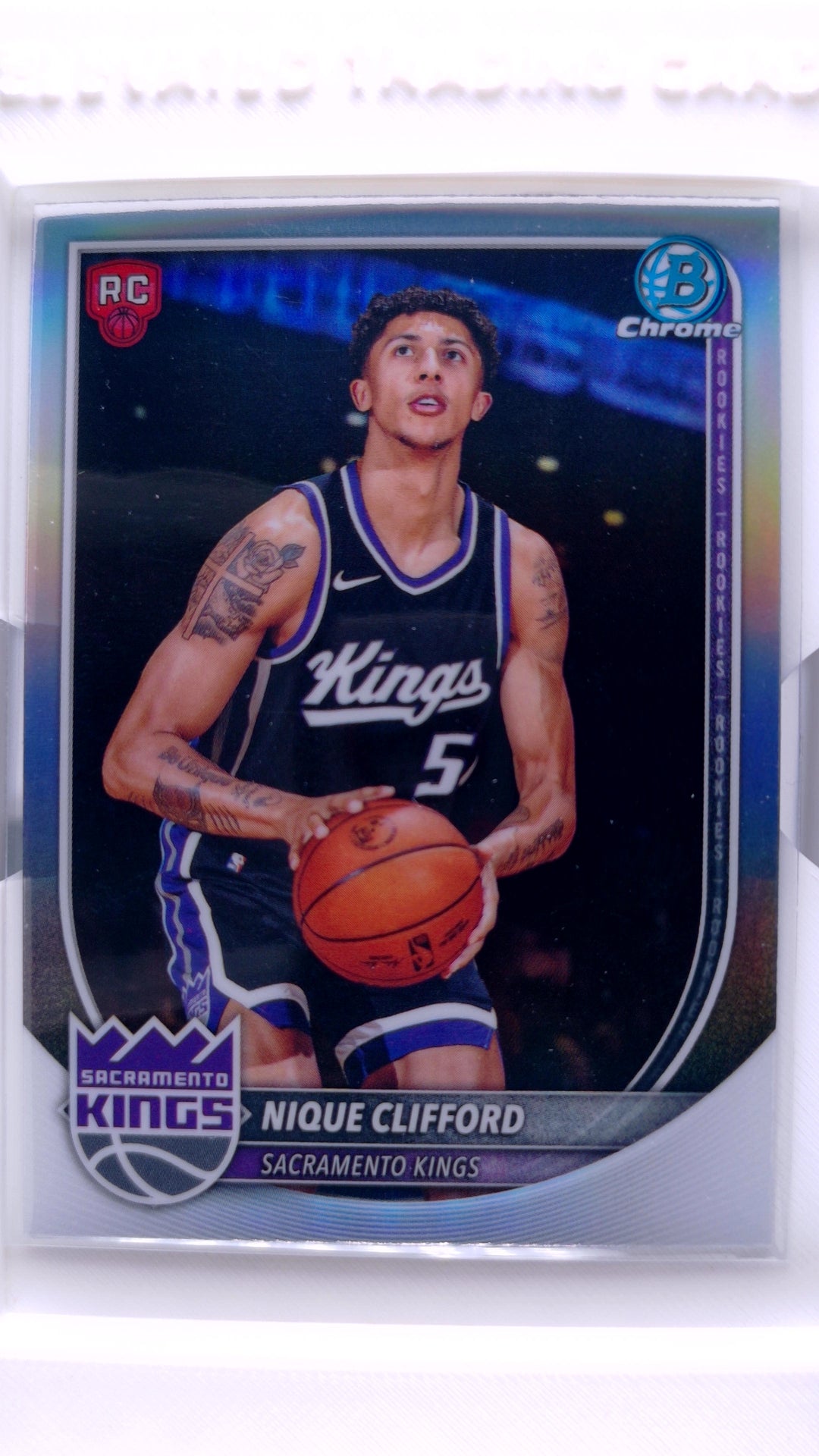 #BRR-24 Nique Clifford Rookie Red Rookie Variations - front