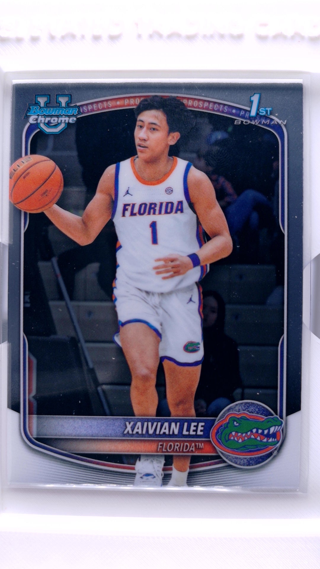 #BCP-28 Xaivian Lee Chrome Prospects - front