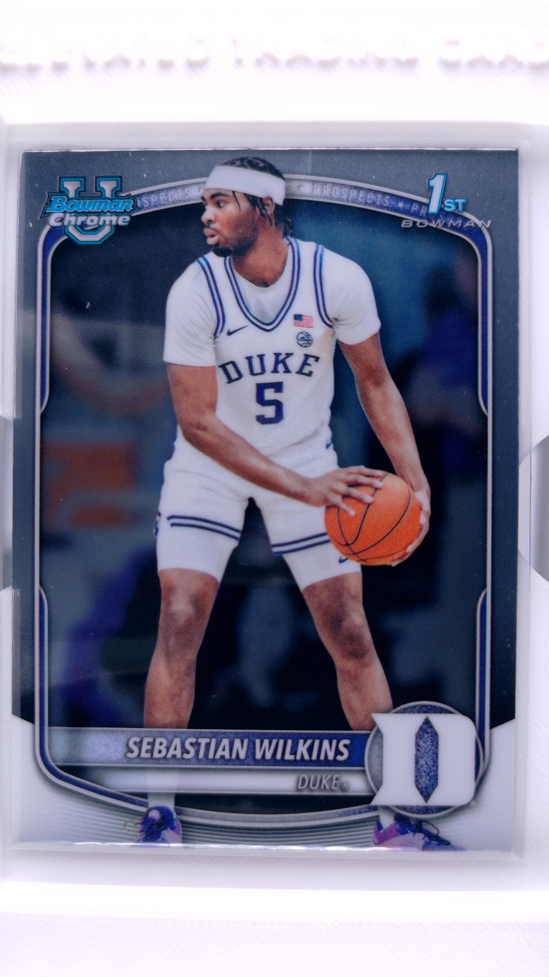 #BCP-99 Sebastian Wilkins Chrome Prospects - front