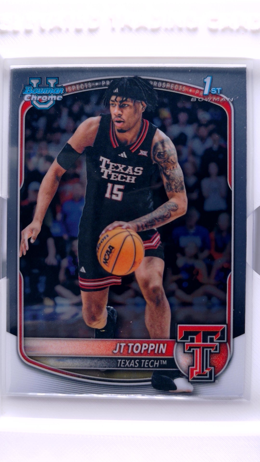 #BCP-93 JT Toppin Chrome Prospects - front