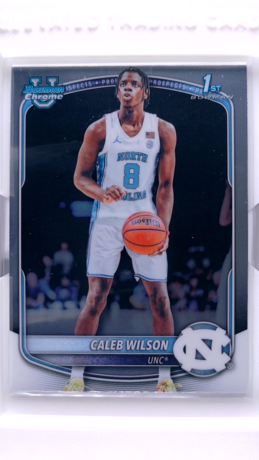 #BCP-83 Caleb Wilson Chrome Prospects - front