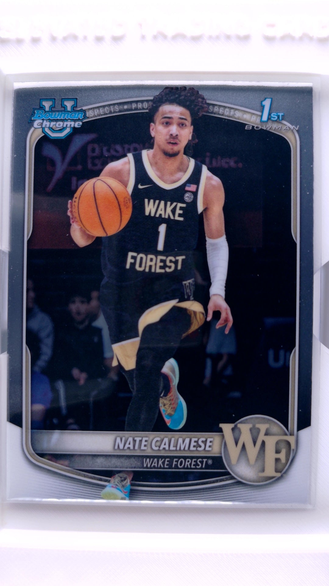 #BCP-92 Nate Calmese Chrome Prospects - front