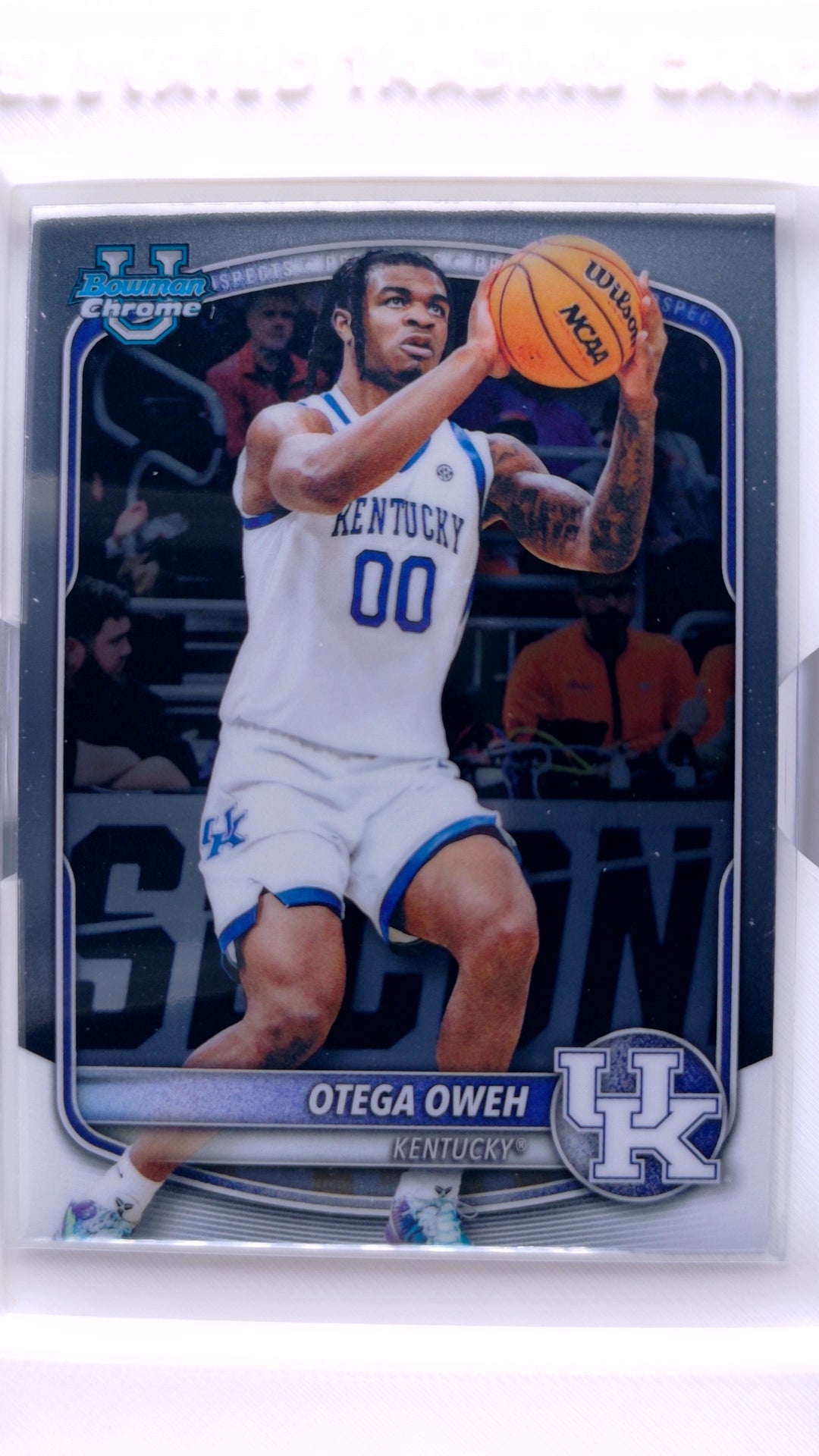 #BCP-98 Otega Oweh Chrome Prospects - front