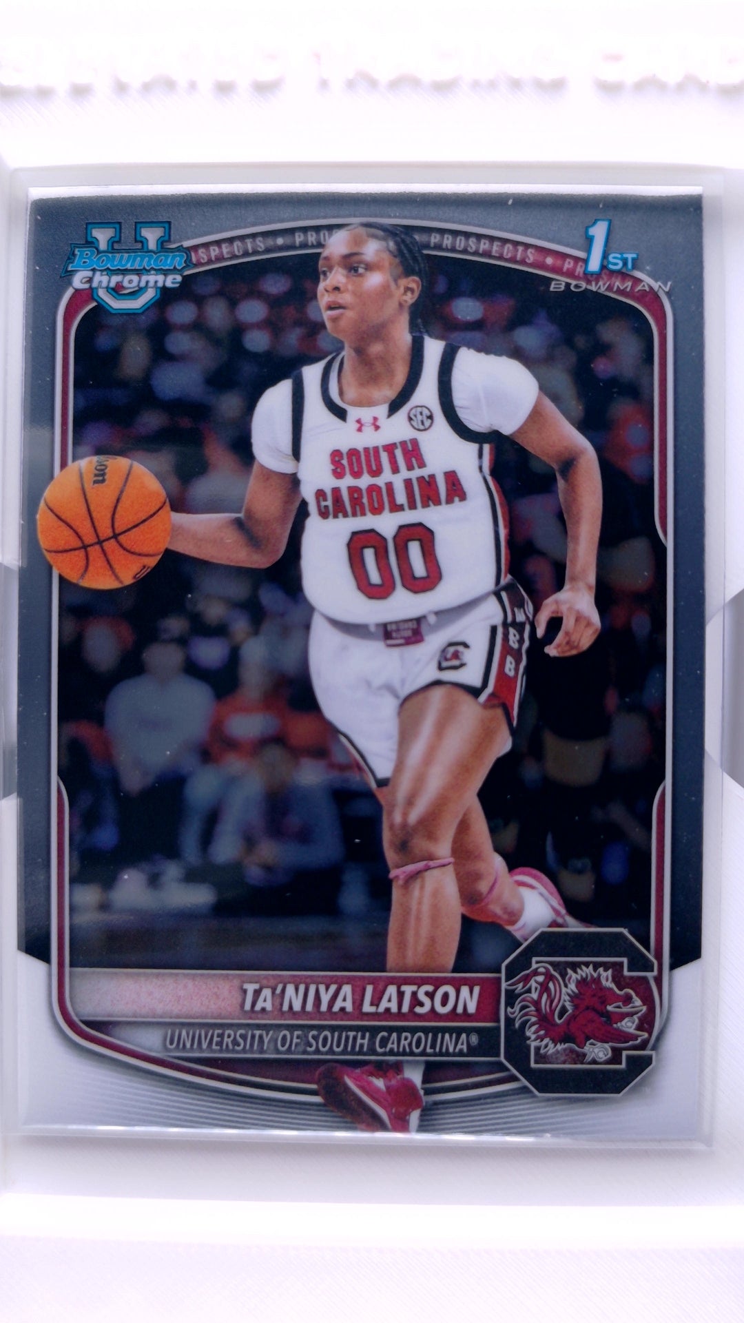 #BCP-86 Ta'Niya Latson Chrome Prospects - front