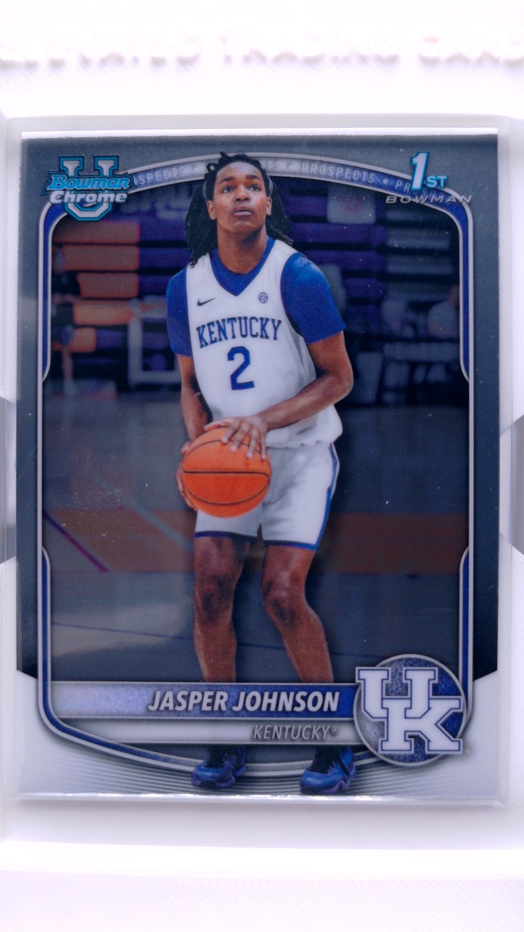 #BCP-6 Jasper Johnson Chrome Prospects - front