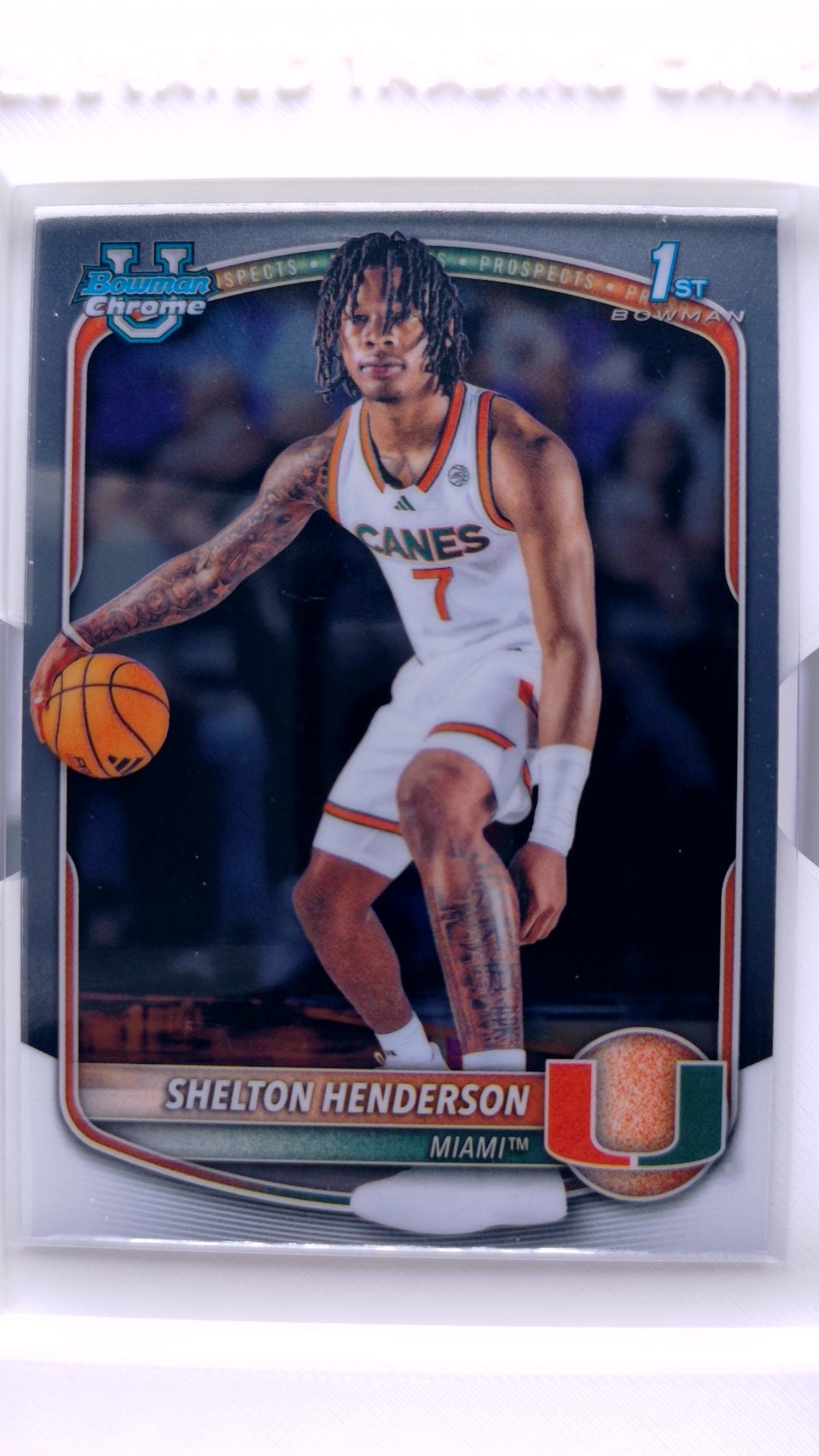 #BCP-10 Shelton Henderson Chrome Prospects - front