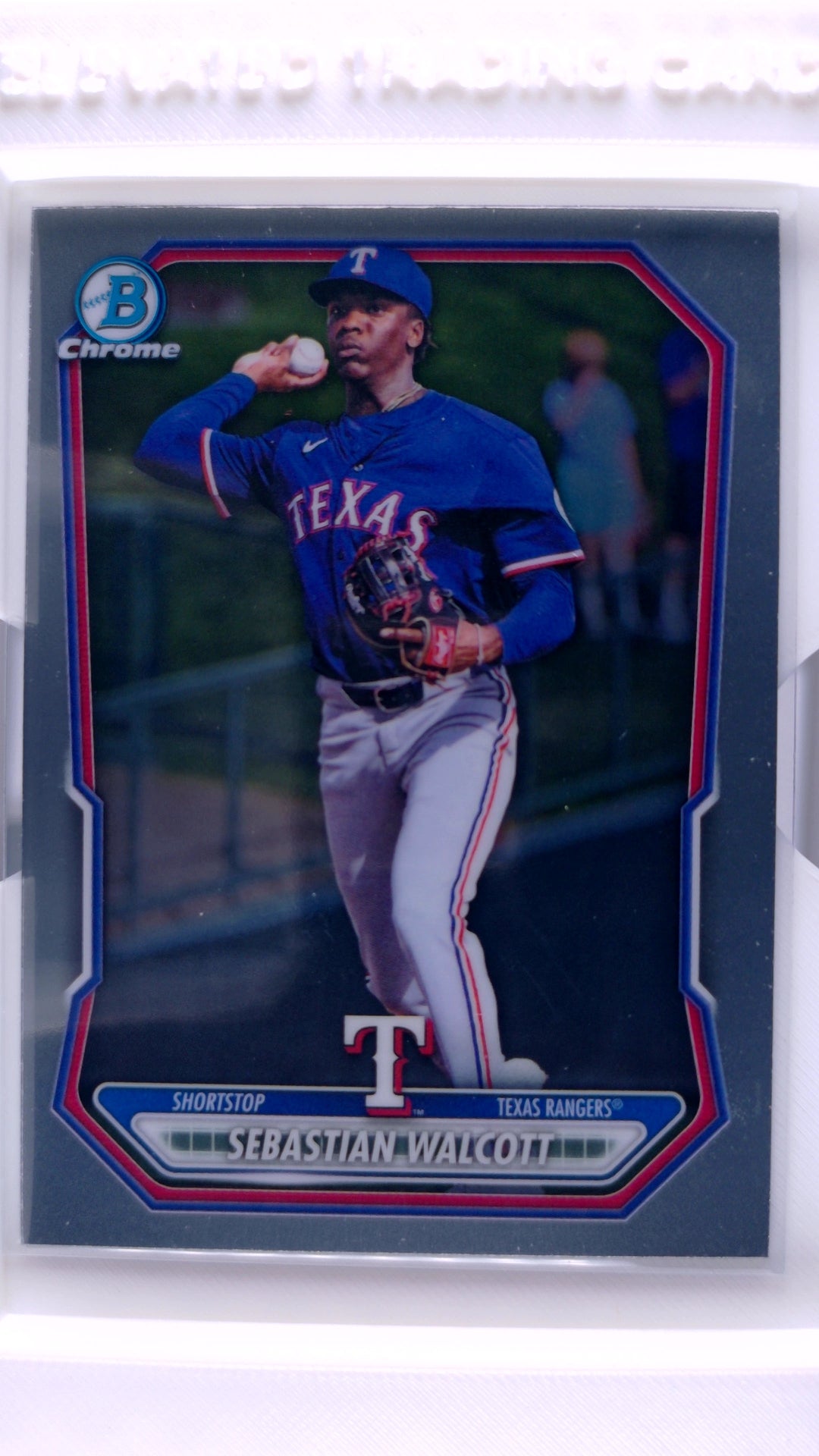 #BCP-231 Sebastian Walcott Bowman Chrome Prospects - front