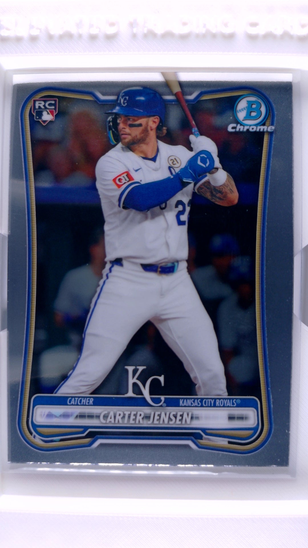 #95 Carter Jensen Rookie - front