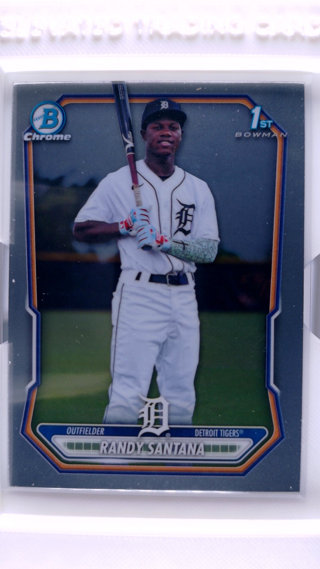 #BCP-175 Randy Santana Bowman Chrome Prospects - front