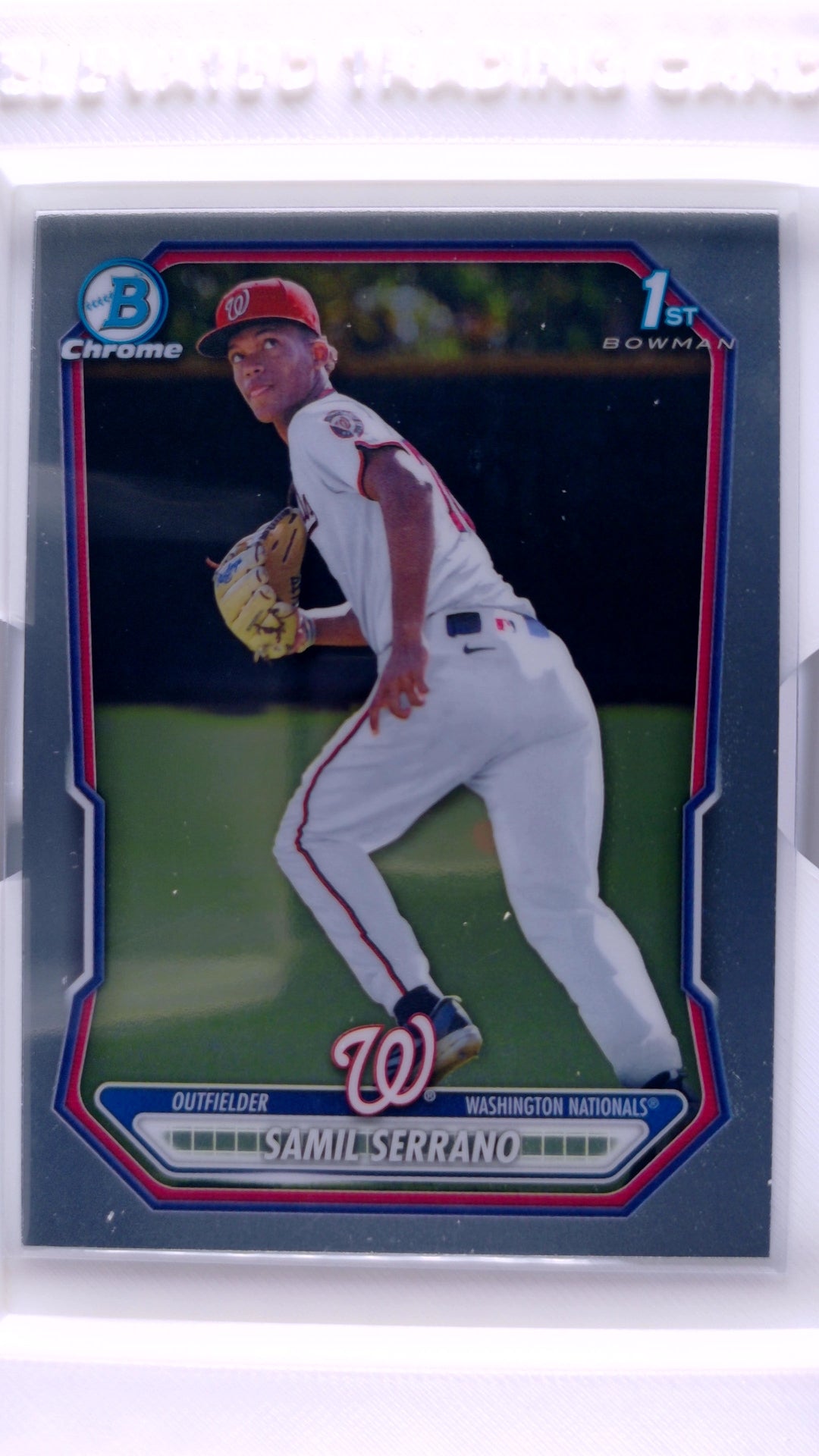#BCP-179 Samil Serrano Bowman Chrome Prospects - front