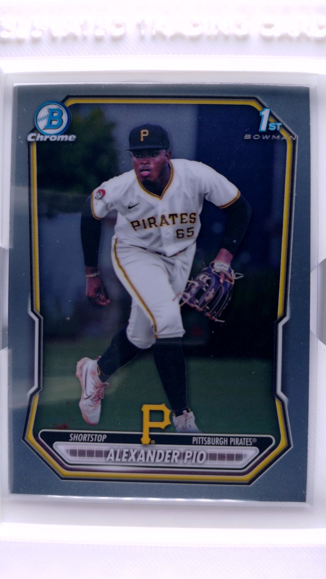 #BCP-225 Alexander Pio Bowman Chrome Prospects - front