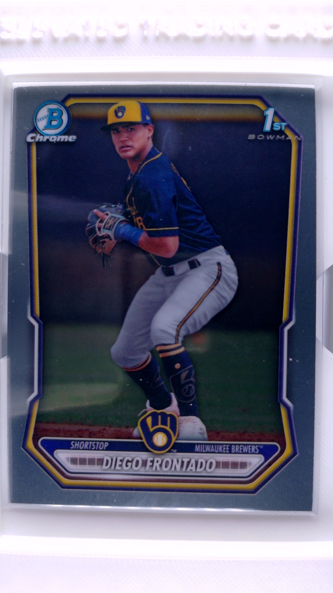 #BCP-161 Diego Frontado Bowman Chrome Prospects - front