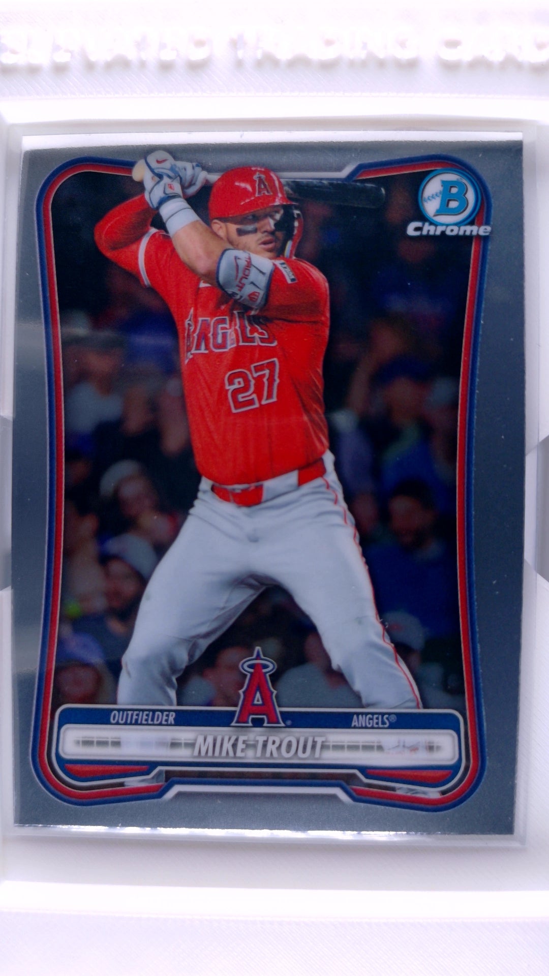 #75 Mike Trout - front