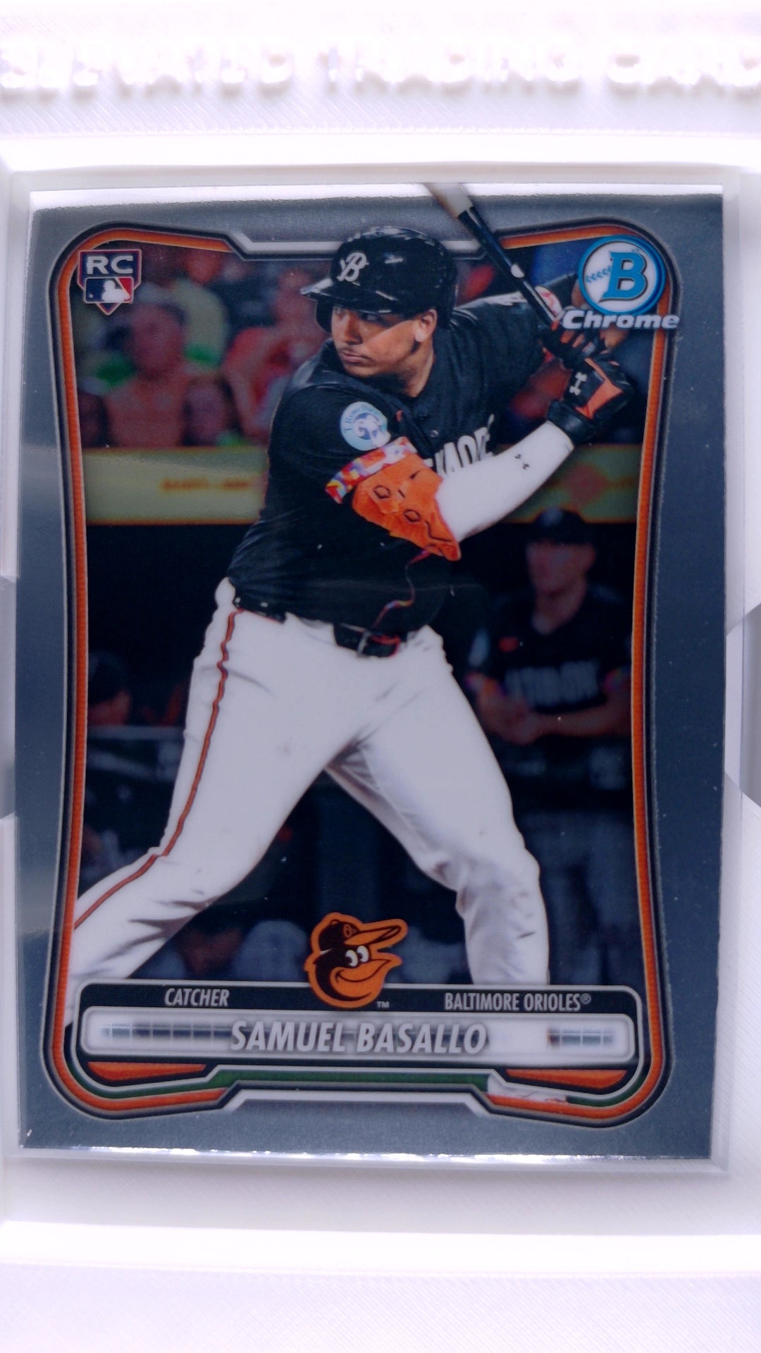 #61 Samuel Basallo Rookie - front